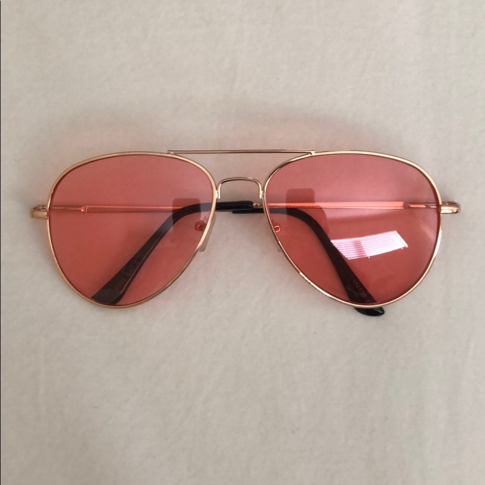 Urban Outfitters Pink Aviators